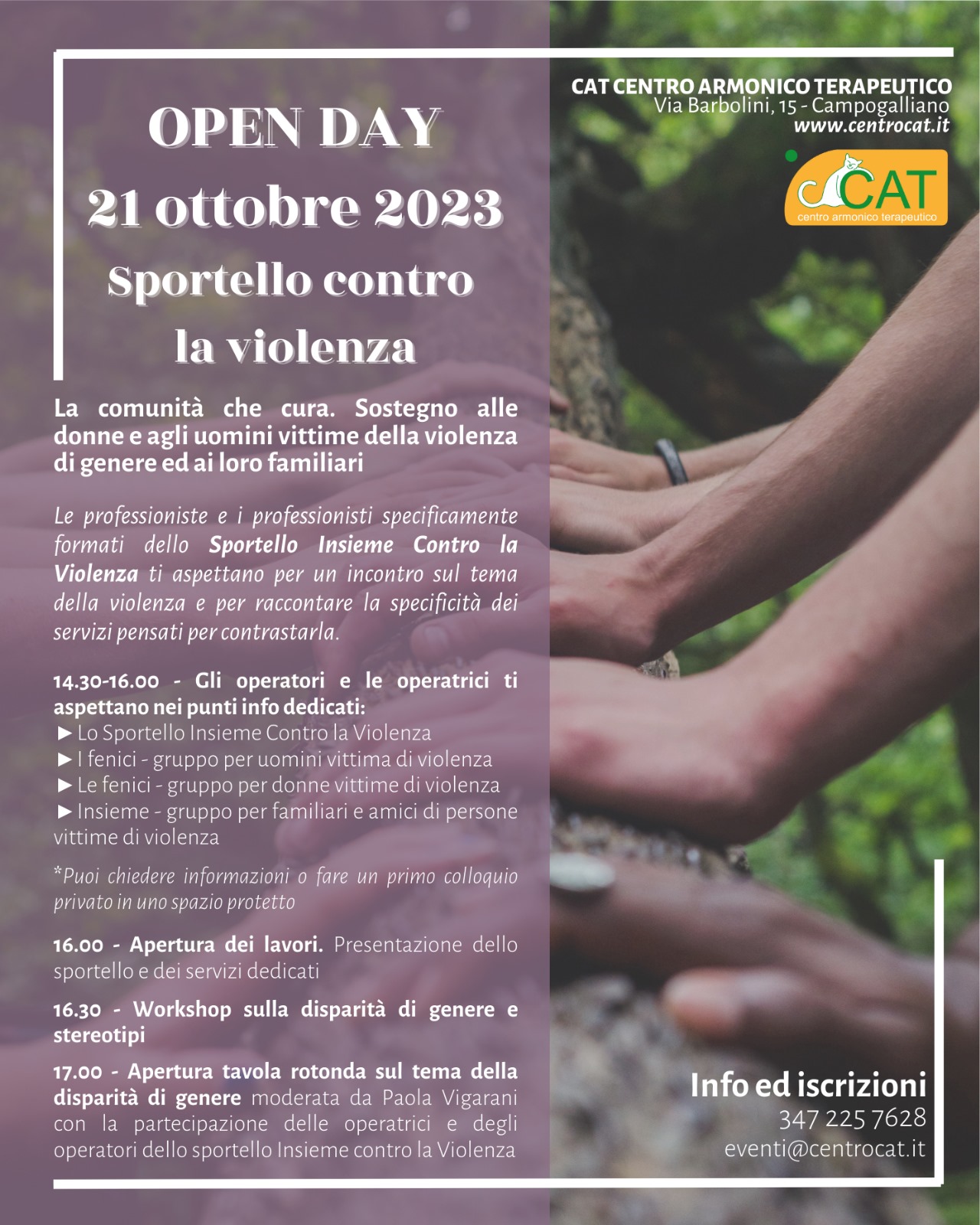 OPEN DAY 21 OTTOBRE 2023